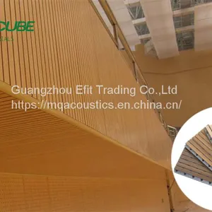 Wooden Grooved Acoustic Panel thumbnail-2