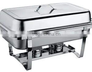 Low Price Rectangle Stainless Steel Buffet Chafing Dish Burner thumbnail-2