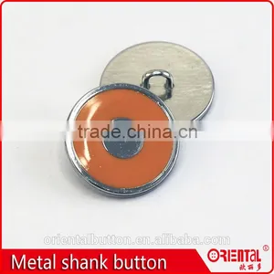 Customizable Enamel Plating Metal Shank Suits Button thumbnail-5