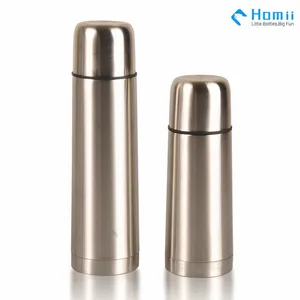 18/8 Stainless Steel Insulated Bullet Driking Water Bottle With Lid thumbnail-1