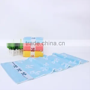 Bowknot Design 100% Cotton Wholesale Price Terry Baby Bath Towel / Customized Beach Towel thumbnail-2