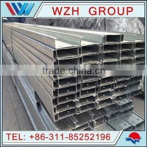 New Product C Channel Galvanized Steel c Channel for Building Materials thumbnail-2