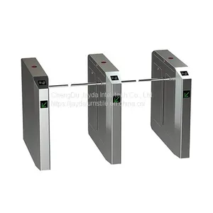 Crowd Control Drop Arm Turnstile/ Automatic Drop-arm Turnstile/optical Drop Arm Turnstile thumbnail-1