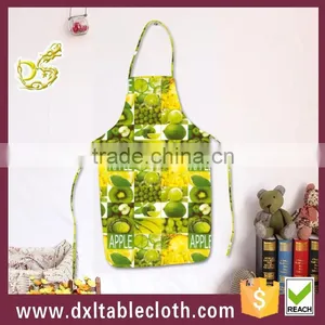 Anti Oil Washable Fruit Graphic Bib Style Pvc Kitchen Apron thumbnail-1