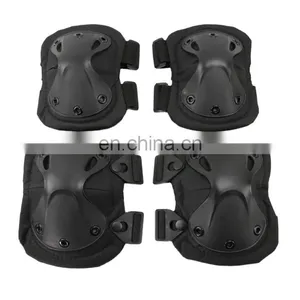 Tactical Knee Pads Elbow Pads Set Four Pieces Men's Outdoor Sports Motorcycle Camo Tactical Knee Pads thumbnail-2