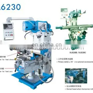 Table Milling Machine XL6230 and XL6230C Universal Milling Machine Vertical Mill With CE Standard thumbnail-2