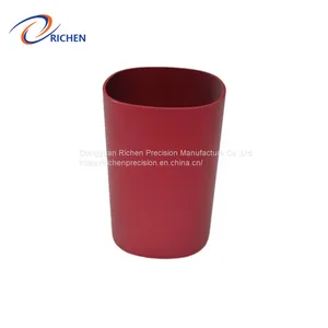 Red Color Anodized Customized OEM Precision CNC Turning Machining Components thumbnail-1