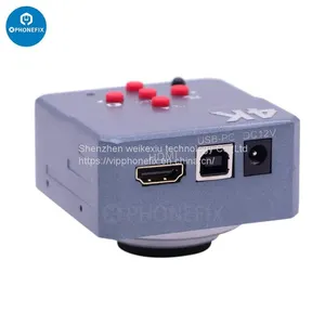4K 60fps HDMI USB CS Mount Digital Industrial Microscope Camera thumbnail-1