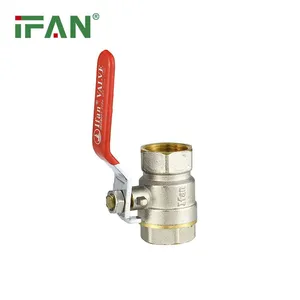 IFAN OEM ODM 81053 Forging Ball Valve Water Supply Brass Ball Valve thumbnail-1