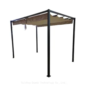 Good Quality 2*3m Sunshade Aluminum Pergola With Polyester Cover Outdoor Use thumbnail-1