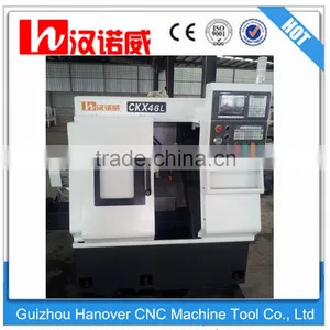Slant Bed Cnc Lathe CKX46L Turning Center Lathe Machine Slant Bed 450 Max Swing Diameter 3 Jaw 6'' Chuck thumbnail-2