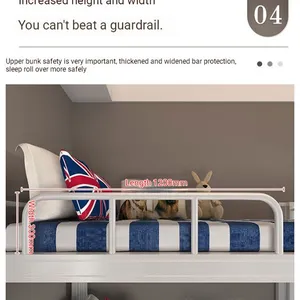 HN-SBT9 Modern Staff Sleeping Bed Tabuk: Detachable Metal Bed | High Capacity | Modular Container House Units, China Factory Wholesale thumbnail-3