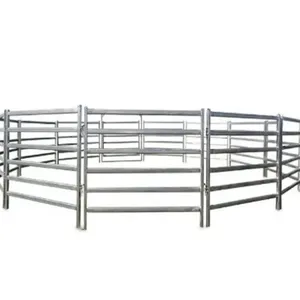 Wholesaler Portable Cattle Yard Panel Fence / Used Livestock Panels thumbnail-2