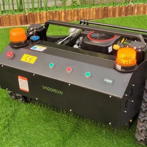 VIGORUN VTLM600 Industrial Grade Petrol Engine Steel Chassis Self Propelled High Torque Remote Control Brush Cutter thumbnail-3