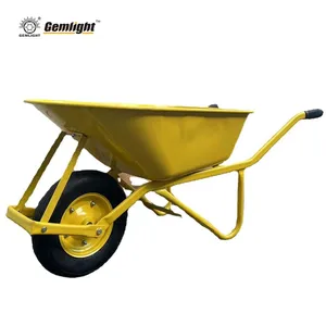 Construction Grade Construction Wheelbarrow With Solid Wheel for Construction Supply Buyers Factory Export Supply for Dealer and Import Dist thumbnail-4