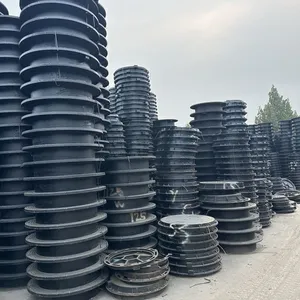 High Quality Jingdong Brand ISO 9001 Certified Ductile Iron Manhole Cover Heavy-duty Safe Use 60*60cm 50*50cm 70*70cm 70*80cm thumbnail-5