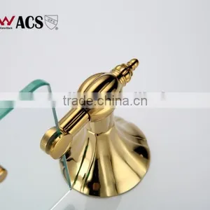 Titanium Bathroom Glass Shelves Bathroom Fittings Bathroom Accessaries Bath Glass Shelf thumbnail-5