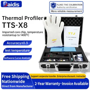 TTJ Thermal Profiler, High Temperature Resistant, Professional Temperature Tracker for SMT Reflow Oven & Wave SolderingTTS-X9 thumbnail-2