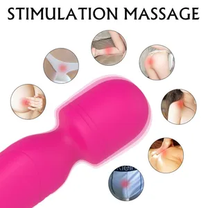 Dual-End Wand Massager — 3 Modes + Heating, 800mAh, IPX7, OEM thumbnail-4