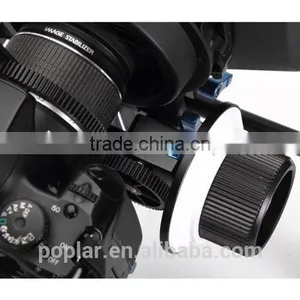 Poplar DSLR Shoulder PAD Support Mount Rig+Hand Grip+Follow Focus+Digital Matte Box M3 Video Movie Kit For DV HDV HD Camcorder D thumbnail-3