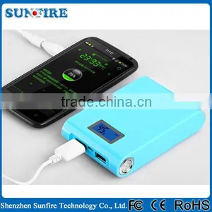 Smart Display 12000mah Portable Power Bank With ce Rohs thumbnail-2