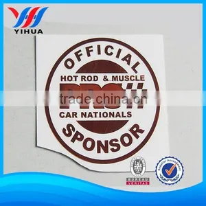 Custom High Quality Metal Chrome Silver Sticker Electroformed Logo 0.05mm Thickness thumbnail-2