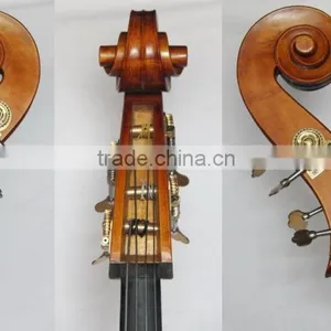 3/4 Fully Solid Round Top Handmade Carved Double Bass/upright Bass thumbnail-6