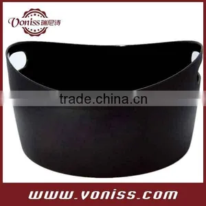 10L Plastic Ice Drink Bucket Champagne Beer Bar Bucket Plastic Party Drink Chiller Tub With Handles thumbnail-2