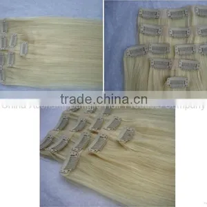 Grade AAAAA Clip in on Hair Extensions for African American thumbnail-1
