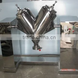 Factory Direct Sale V Shape Stainless Steel Dry Powder Mixer thumbnail-1