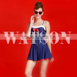 Fashion One Piece Ladies Thong Swimwear Swimming Dress thumbnail-1