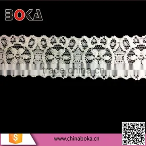 Bicolor Bridal Lace Trim thumbnail-1