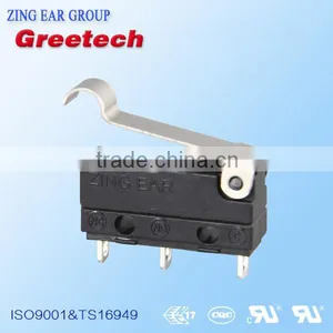 Types of Sealed Subminiature Electric Snap Action Micro Switches With Lever thumbnail-4