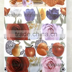 3D Pictures Inkjet Ceramic Wall Tile Border for Kitchen thumbnail-1