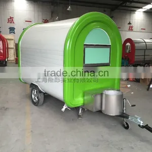 Green Fast Food Cart For Sales,Food Van/Street Food Vending Cart For Sales, in Line With European Standards, Australia Standard thumbnail-3