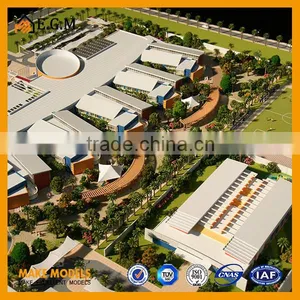 1: 250 ARABTEC Education Center Model, Campus Real Estae Scheme Model thumbnail-5