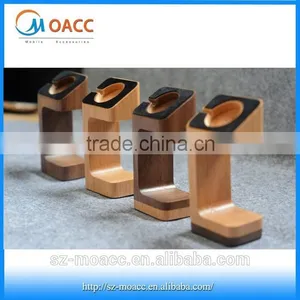 New Design Handmade Wood Watch Stand for Apple Watch thumbnail-1