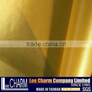 Luxury Silver Gold Satin Fabric Piece Dyed Material thumbnail-1