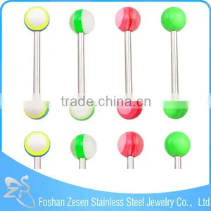 Competitive Price Surgical Steel Unique Star Printed Tongue Stretcher Piercing thumbnail-4