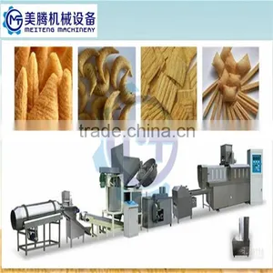 Grain Corn Fried Bugle Snack Production Line / 3D Frying Bugle Snack Making Machine thumbnail-5