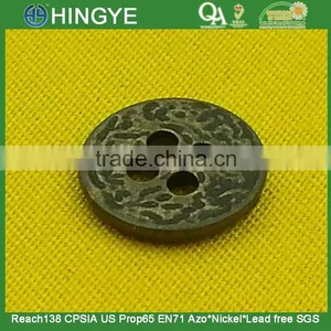 Fancy 4 Holes Metal Sew-on Button --- MS1033 thumbnail-1