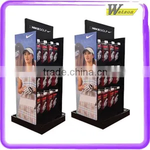 Recycled Material Advertising Promotion Corrugated Paper With Hook Peg Display Stand for Hair Care thumbnail-4