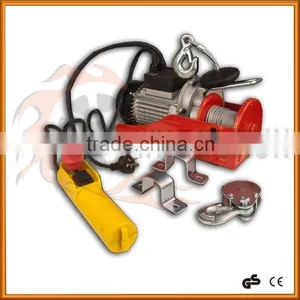 Portable Lifting Equipment 220V PA1000 Mini Wire Rope Hoist thumbnail-1