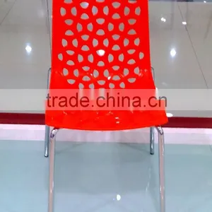 High Quality Wholesale Modern Popular Design PP Plastic BUBBLE CHAIR With Chromed Metal Base thumbnail-2