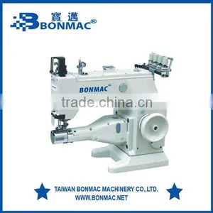 BM-777 Super High Speed 3 Needle 5 Thread Cylinder Bed Interlock Industrial Sewing Machine Price thumbnail-1