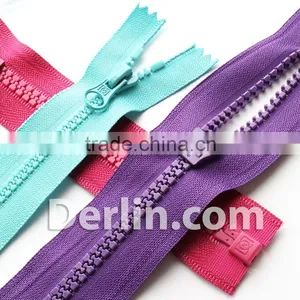 Kids Children Colour Logo 3# 5# Resin Delrin Vislon Plastic Zipper thumbnail-1