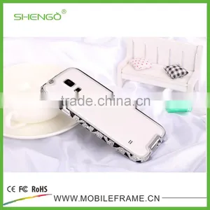 Wholesale Slim Metal Aluminum Bumper Buckle Case for Samsung Galaxy S5 thumbnail-6