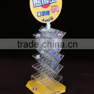 Chewing Gum Display Racks, Food Presentation, Show Case for Food thumbnail-3
