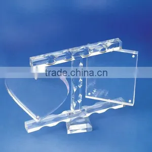 Revolved Funny Shape Clear Acrylic Photo Frame thumbnail-1