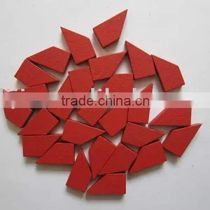 Red Metal Alloy Wooden Token thumbnail-1